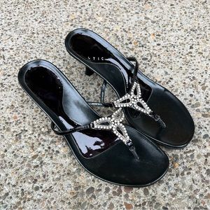 Kenneth Cole Reaction Womens Rhinestone Sandals